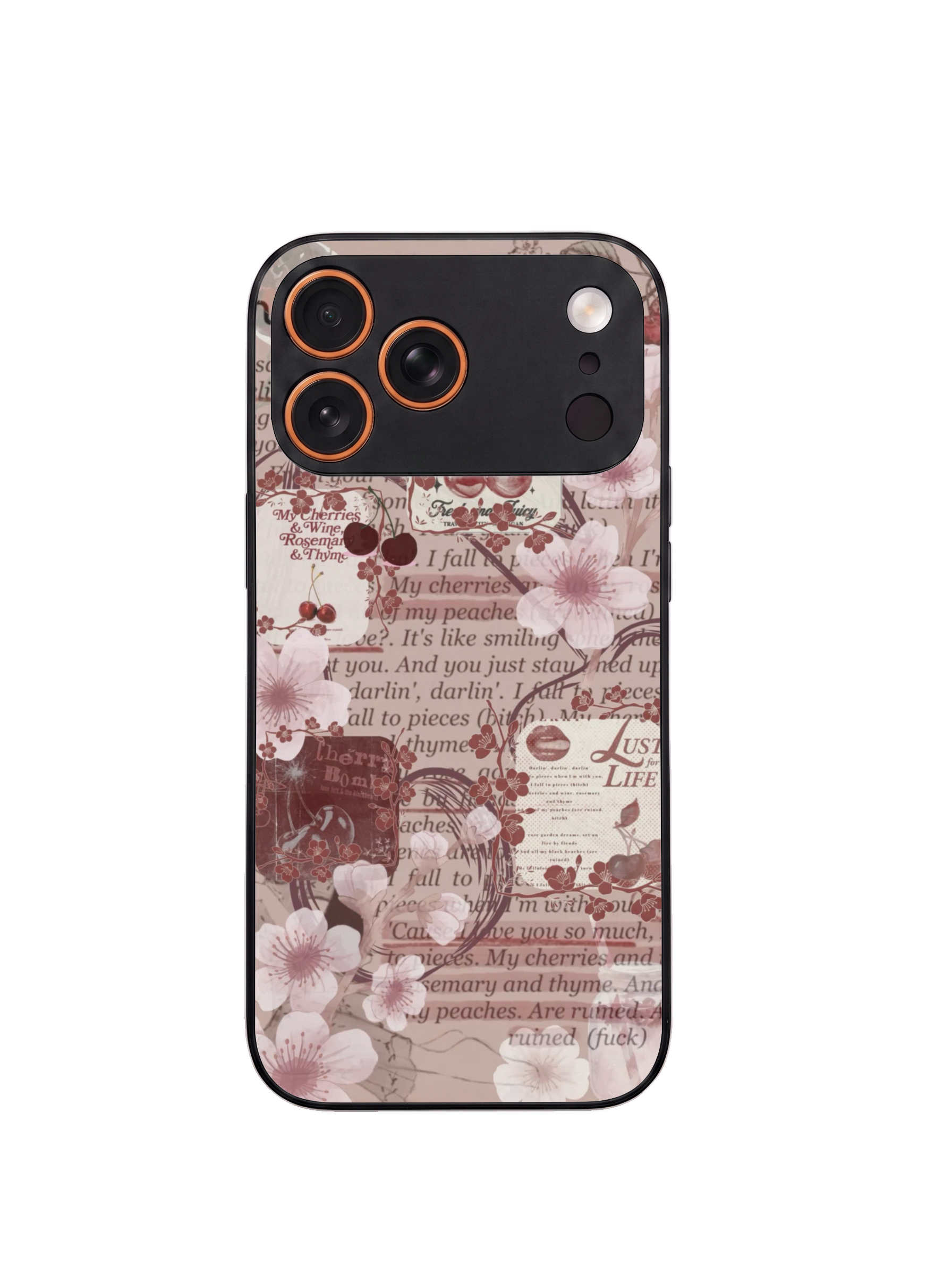 Cherry Coquette 24 — Kişiye Özel Telefon Kılıfı ön
